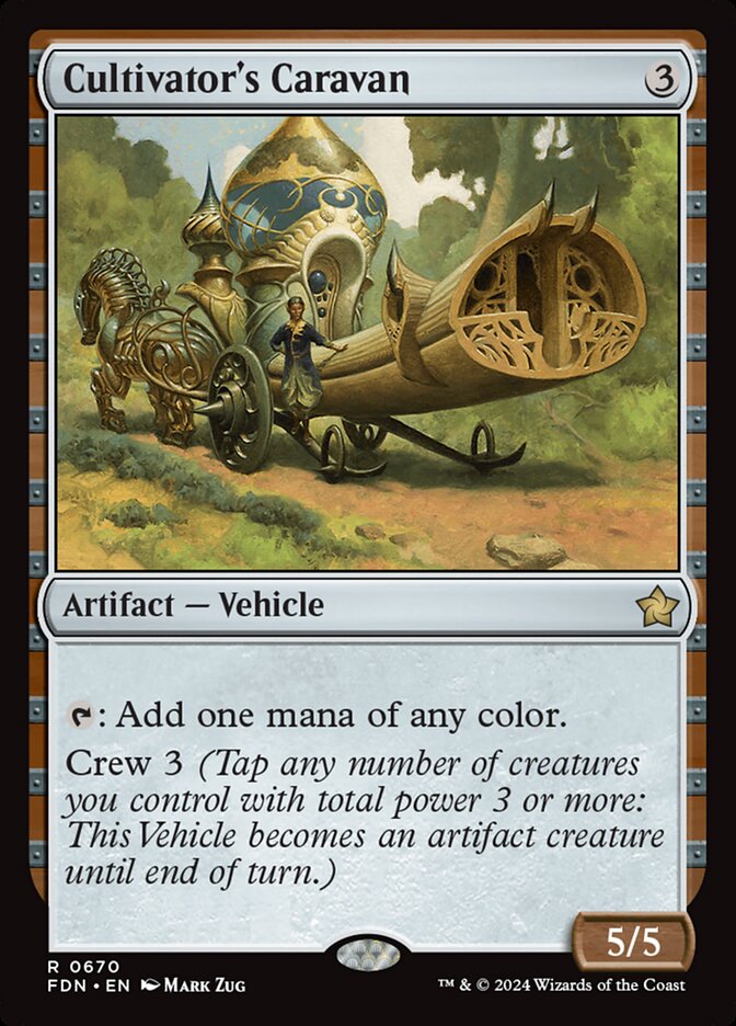 Cultivator's Caravan 670/291 (Foundations)  | Good Games Morley