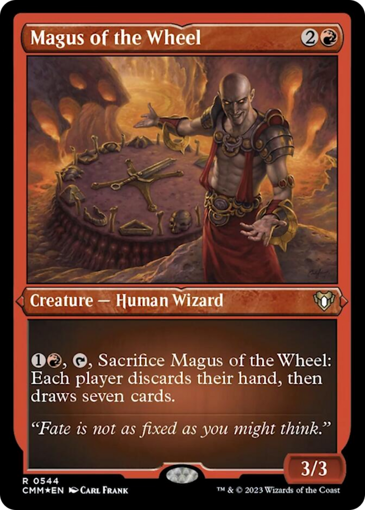 Magus of the Wheel (Foil Etched) [Commander Masters] | Good Games Morley