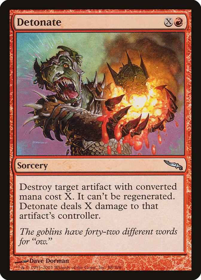 Detonate 88/306 (Mirrodin)  | Good Games Morley