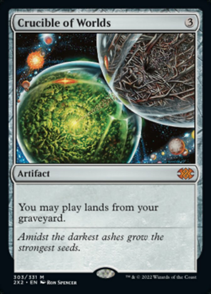 Crucible of Worlds [Double Masters 2022] | Good Games Morley