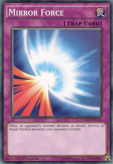 Mirror Force [YGLD-ENC36] Common | Good Games Morley