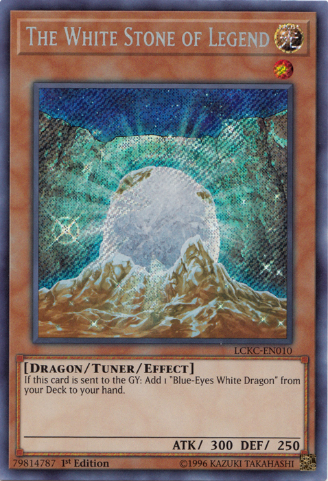 The White Stone of Legend [LCKC-EN010] Secret Rare | Good Games Morley