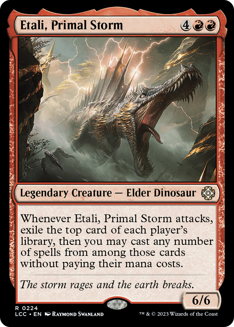 Etali, Primal Storm [The Lost Caverns of Ixalan Commander] | Good Games Morley