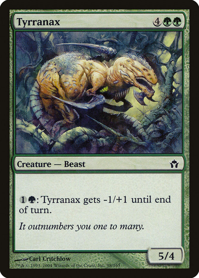 Tyrranax 98/165 (Fifth Dawn)  | Good Games Morley
