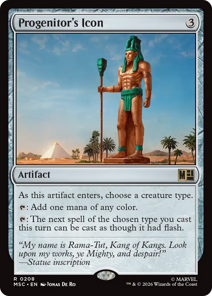 Progenitor's Icon (Surge Foil) [Marvel Super Heroes Commander] | Good Games Morley