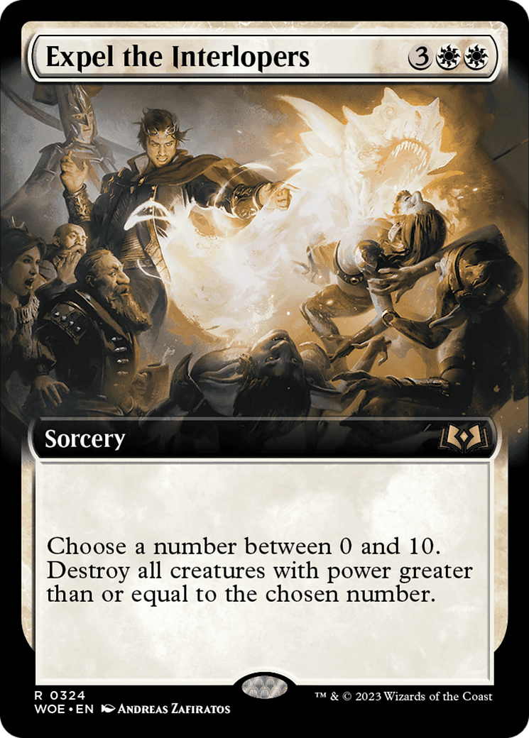 Expel the Interlopers (Extended Art) [Wilds of Eldraine] | Good Games Morley