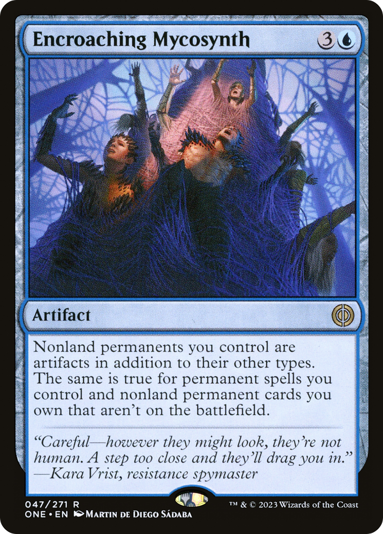 Encroaching Mycosynth [Phyrexia: All Will Be One] | Good Games Morley