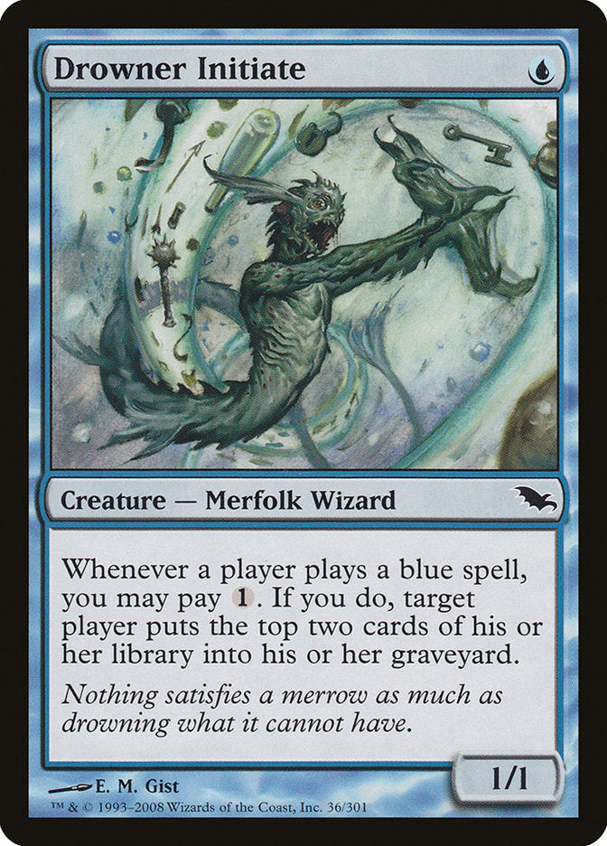 Drowner Initiate 36/301 (Shadowmoor)  | Good Games Morley