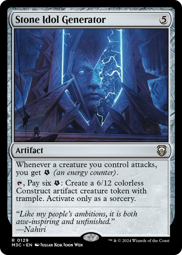 Stone Idol Generator [Modern Horizons 3 Commander] | Good Games Morley