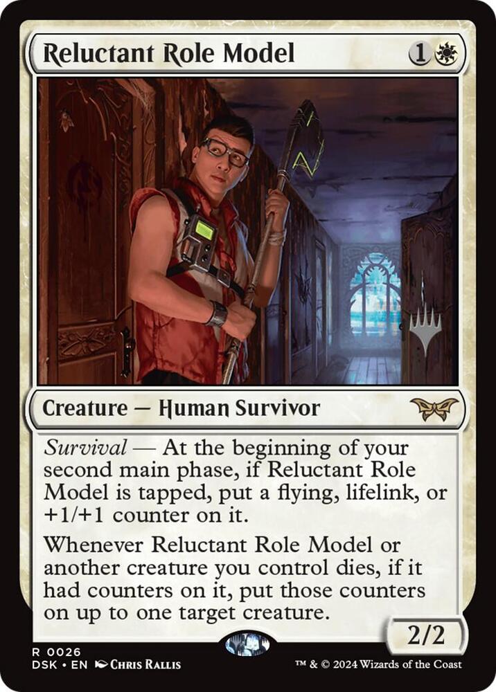 Reluctant Role Model 26p/180 (Promo Pack: Duskmourn: House of Horror)  | Good Games Morley