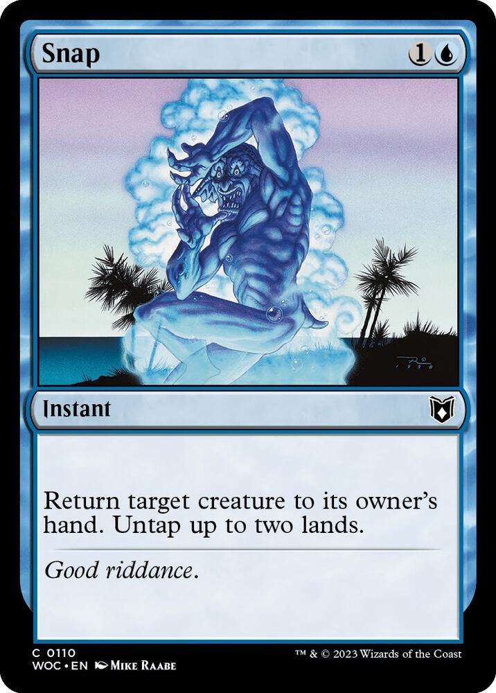 Snap 110/173 (Commander: Wilds of Eldraine)  | Good Games Morley