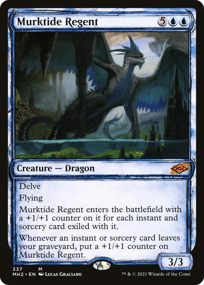 Murktide Regent Showcase 337 (Modern Horizons 2)  - Foil | Good Games Morley