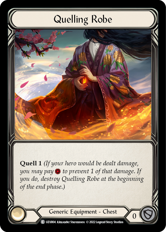 Quelling Robe [UZU004] (Outsiders Uzuri Blitz Deck) | Good Games Morley