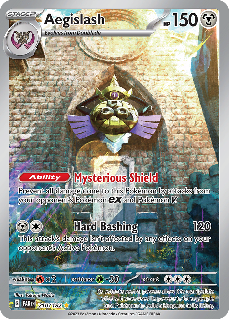 Aegislash (210/182) [Scarlet & Violet: Paradox Rift] | Good Games Morley
