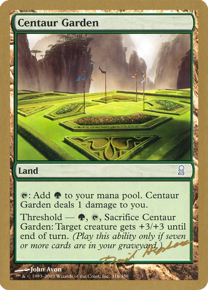 Centaur Garden (Dave Humpherys) [World Championship Decks 2003] | Good Games Morley