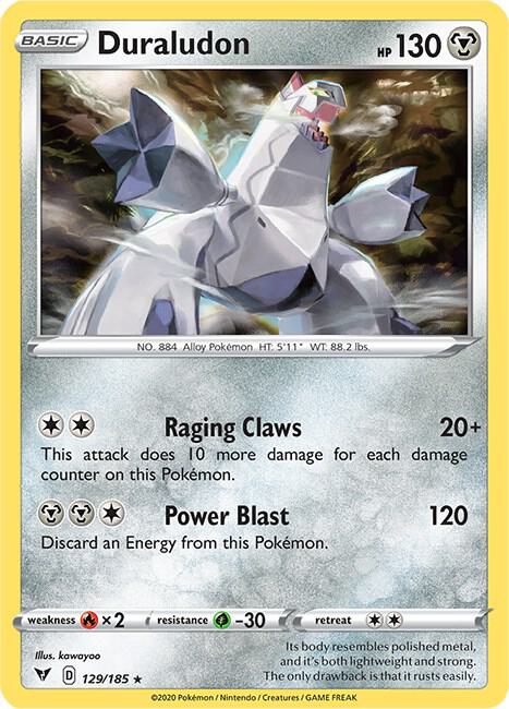 Duraludon 129/185 (SWSH04: Vivid Voltage)  - Holofoil | Good Games Morley