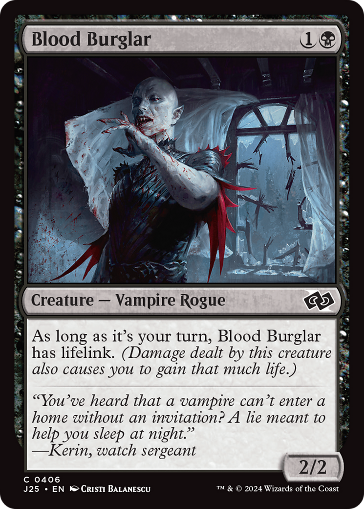 Blood Burglar [Foundations Jumpstart] | Good Games Morley
