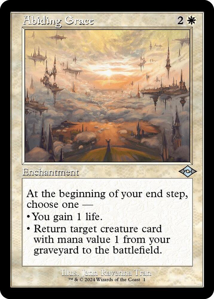 Abiding Grace Retro Frame 1 (Modern Horizons 2)  | Good Games Morley