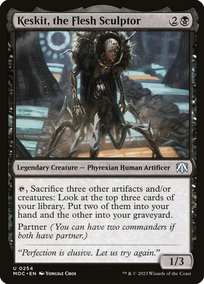 Keskit, the Flesh Sculptor 254/444 (Commander: March of the Machine)  | Good Games Morley