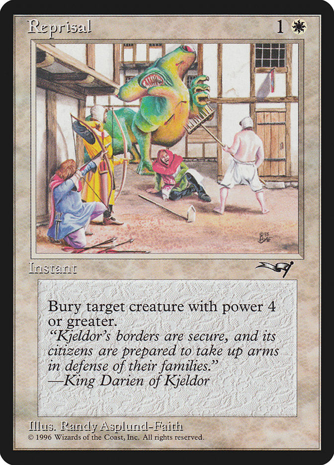 Reprisal (Green Monster) [Alliances] | Good Games Morley