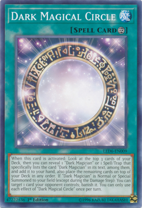 Dark Magical Circle [LED6-EN009] Common | Good Games Morley