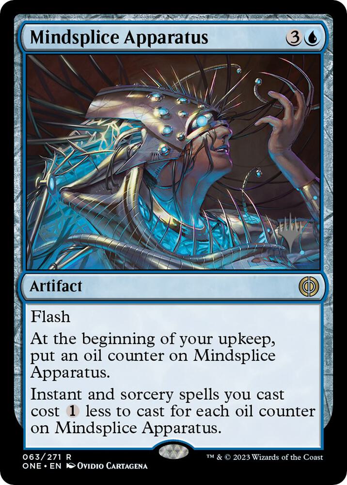 Mindsplice Apparatus 63p/160 (Promo Pack: Phyrexia: All Will Be One)  | Good Games Morley