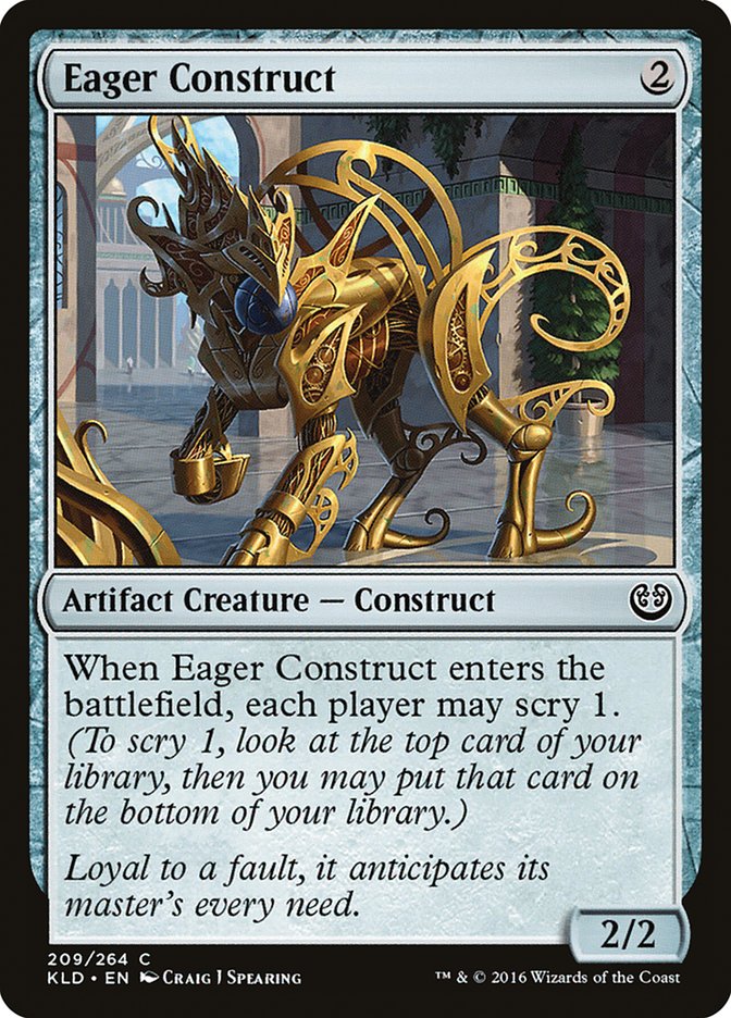 Eager Construct [Kaladesh] | Good Games Morley