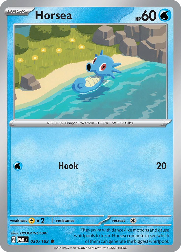 Horsea (030/182) [Scarlet & Violet: Paradox Rift] | Good Games Morley