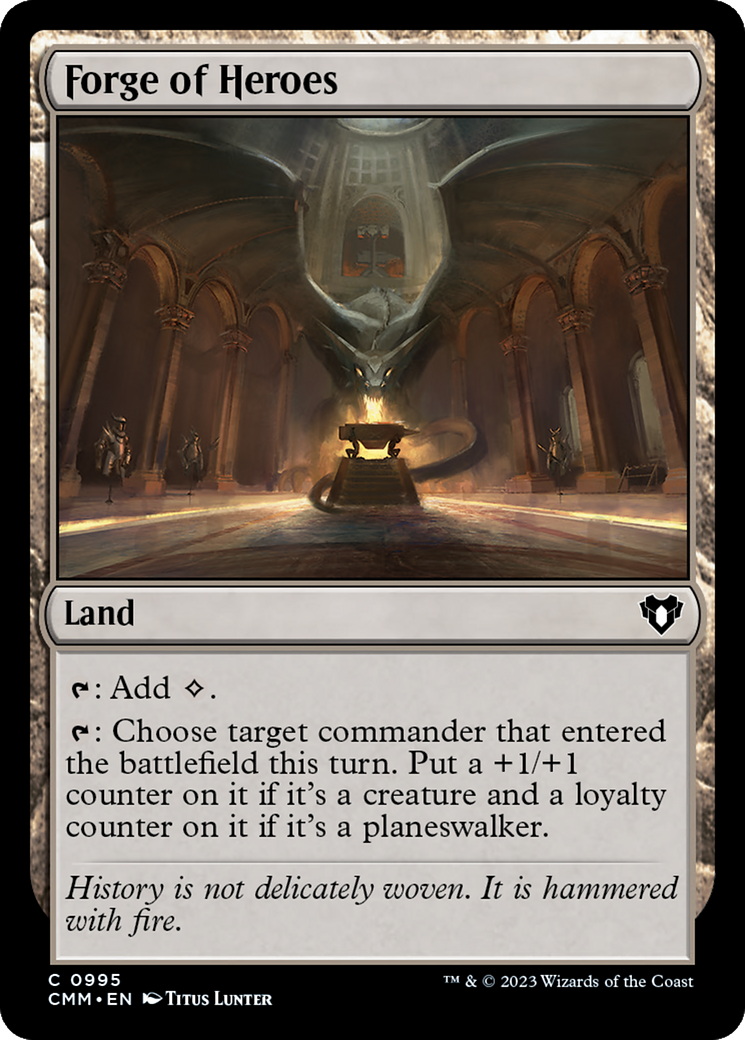 Forge of Heroes [Commander Masters] | Good Games Morley