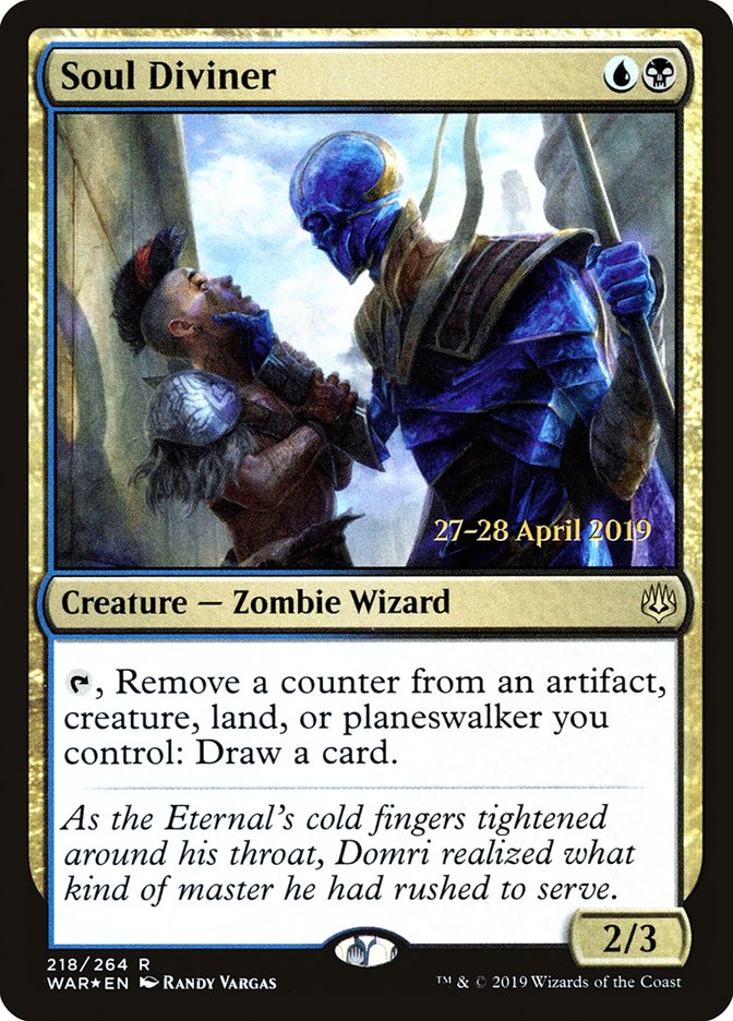Soul Diviner [War of the Spark Prerelease Promos] | Good Games Morley
