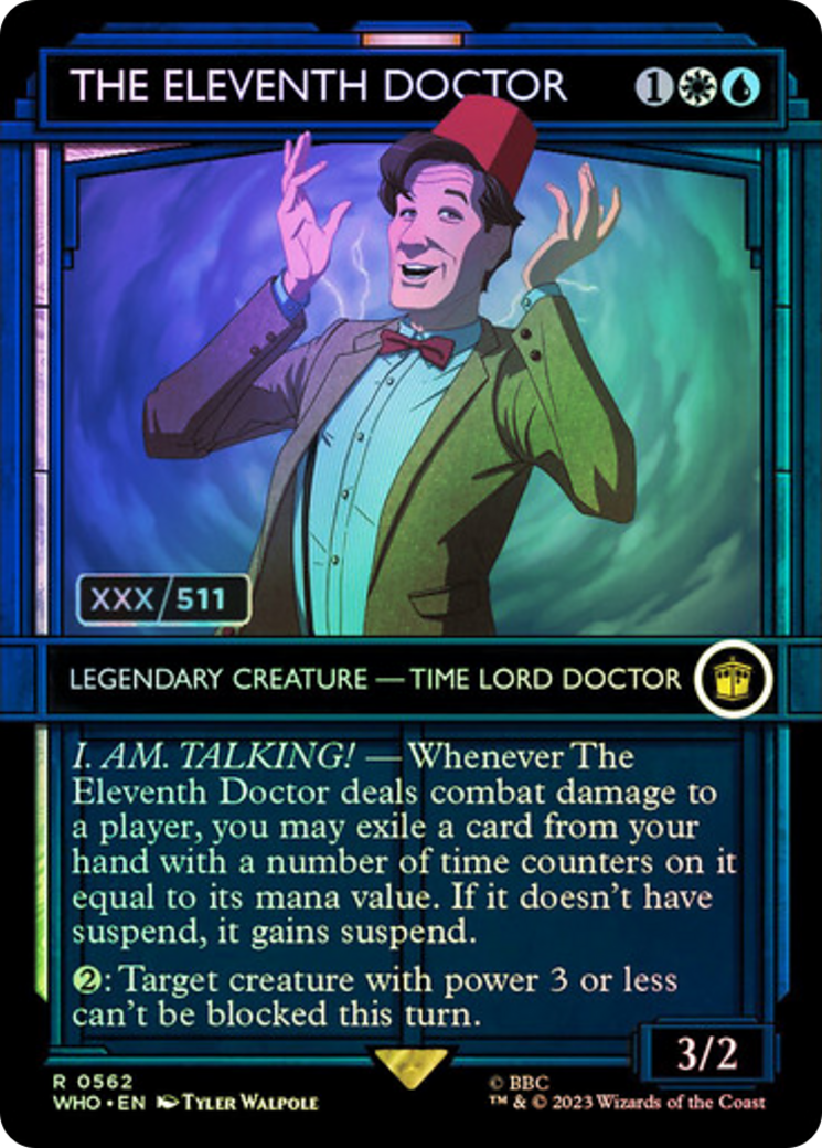 The Eleventh Doctor (Serial Numbered) [Doctor Who] | Good Games Morley