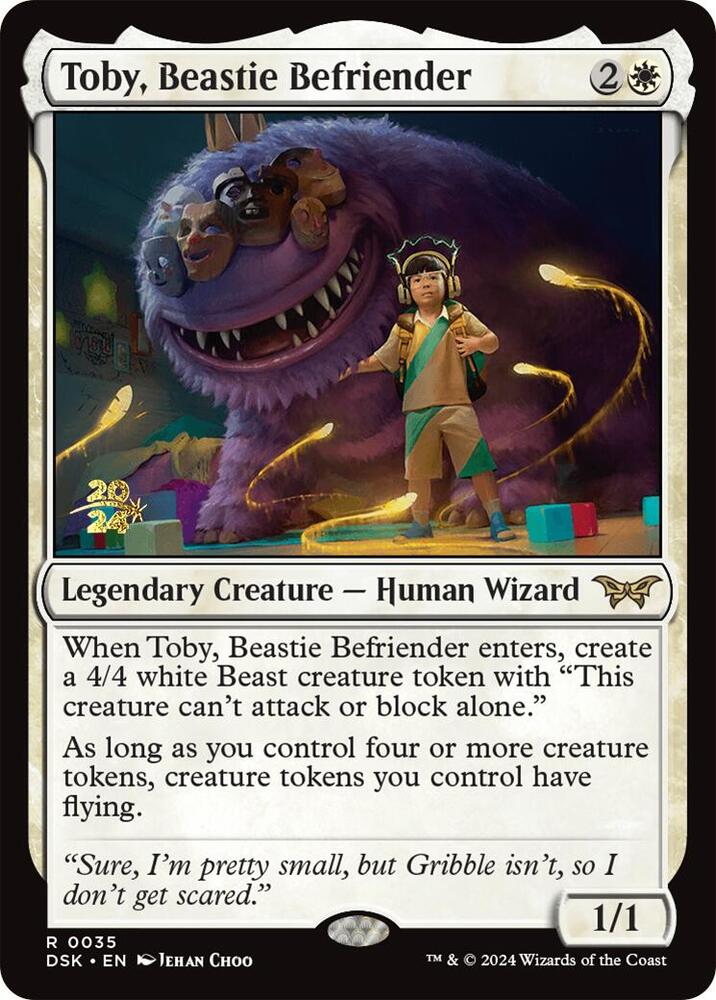 Toby Beastie Befriender 35s/180 (Prerelease Cards)  - Foil | Good Games Morley