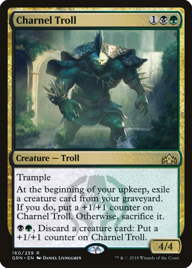 Charnel Troll 160/259 (Guilds of Ravnica)  | Good Games Morley