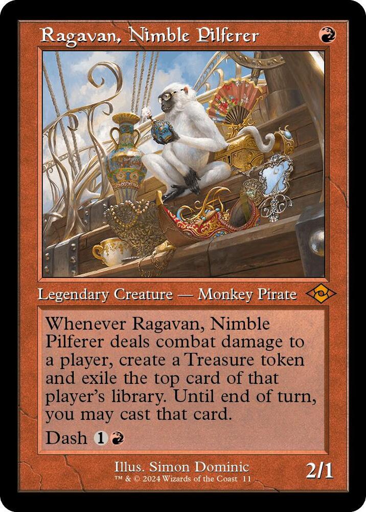 Ragavan Nimble Pilferer Retro Frame 11 (Modern Horizons 2)  | Good Games Morley