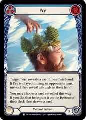 Pry (Blue) [EVR130] (Everfest)  1st Edition Normal | Good Games Morley