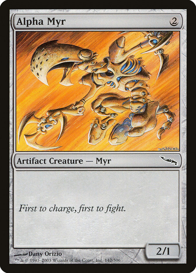 Alpha Myr 142/306 (Mirrodin)  | Good Games Morley
