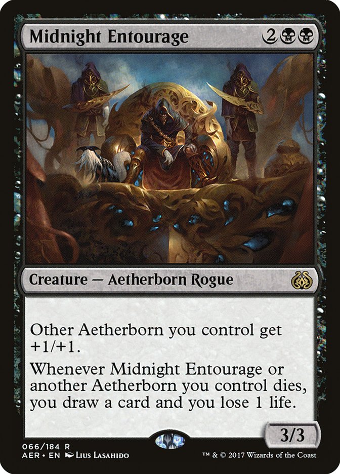 Midnight Entourage 66/184 (Aether Revolt)  | Good Games Morley