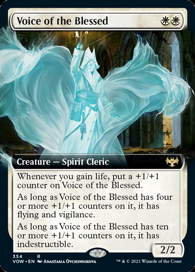 Voice of the Blessed (Extended Art) [Innistrad: Crimson Vow] | Good Games Morley