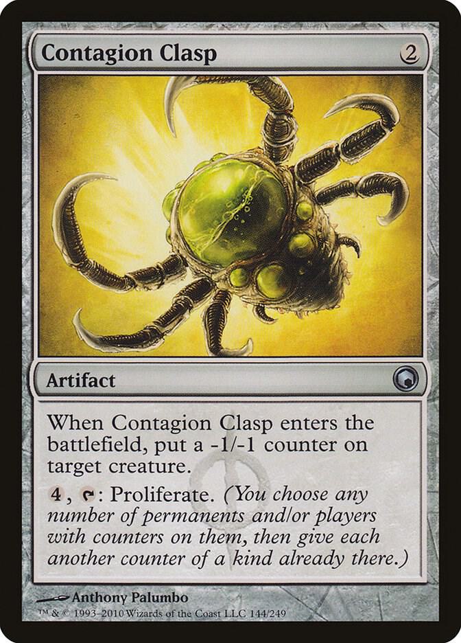 Contagion Clasp 144 (Scars of Mirrodin)  | Good Games Morley