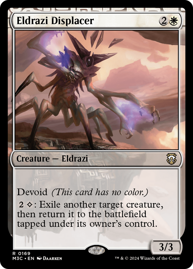 Eldrazi Displacer (Ripple Foil) [Modern Horizons 3 Commander] | Good Games Morley