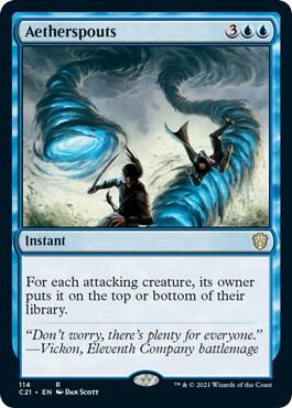 Aetherspouts 114/81 (Commander 2021)  | Good Games Morley