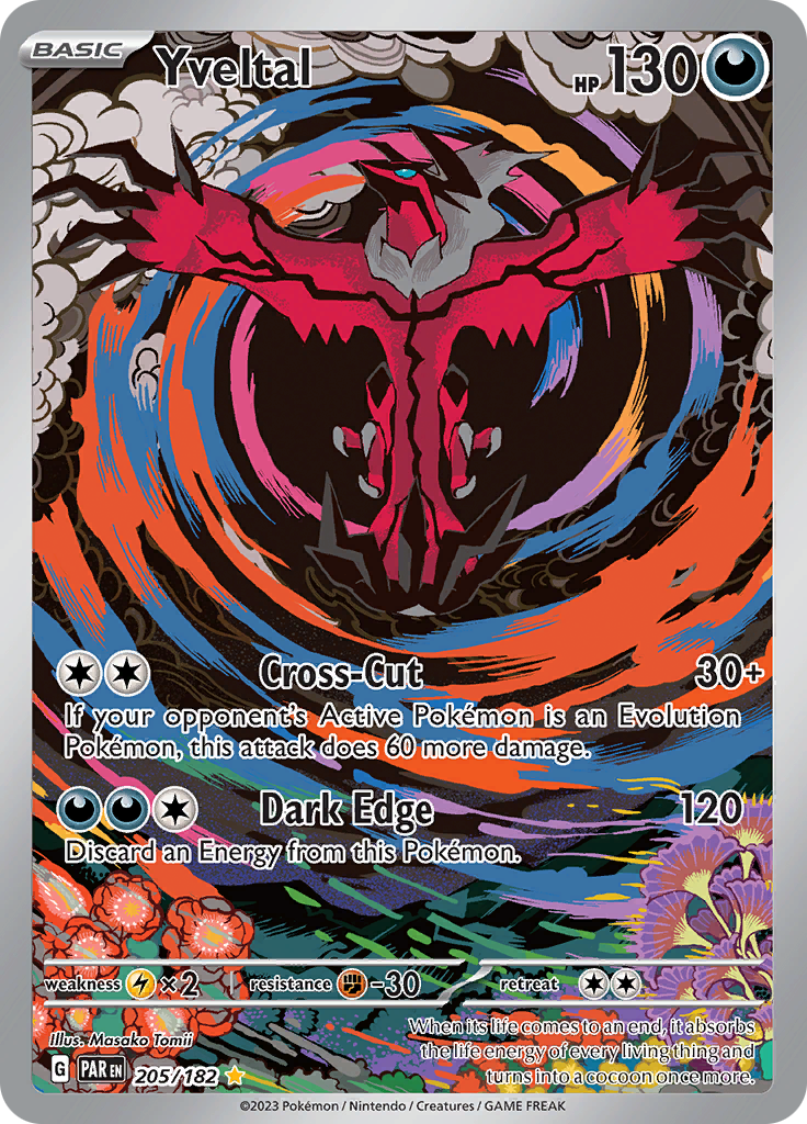 Yveltal (205/182) [Scarlet & Violet: Paradox Rift] | Good Games Morley