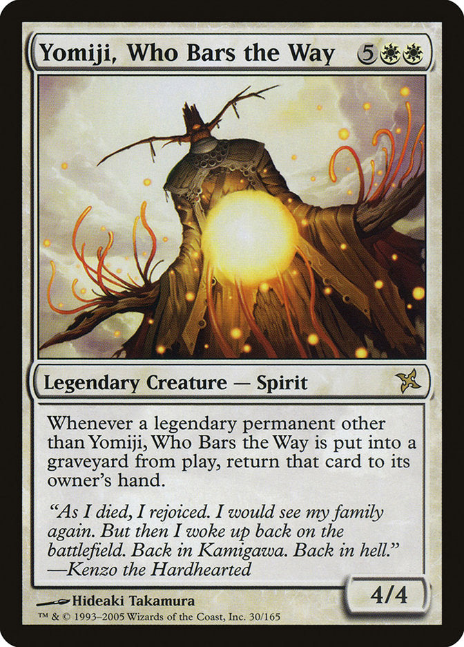 Yomiji, Who Bars the Way 30/165 (Betrayers of Kamigawa)  | Good Games Morley