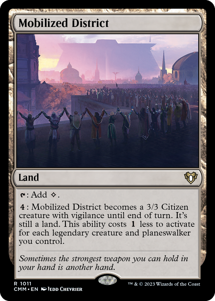 Mobilized District [Commander Masters] | Good Games Morley