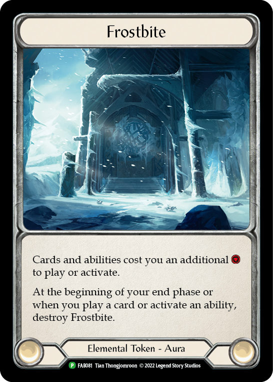 Frostbite [FAB081] (Promo)  Cold Foil | Good Games Morley