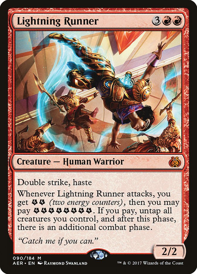Lightning Runner 90/184 (Aether Revolt)  | Good Games Morley
