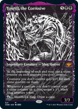 Toxrill the Corrosive Showcase 321 (Innistrad: Crimson Vow)  | Good Games Morley