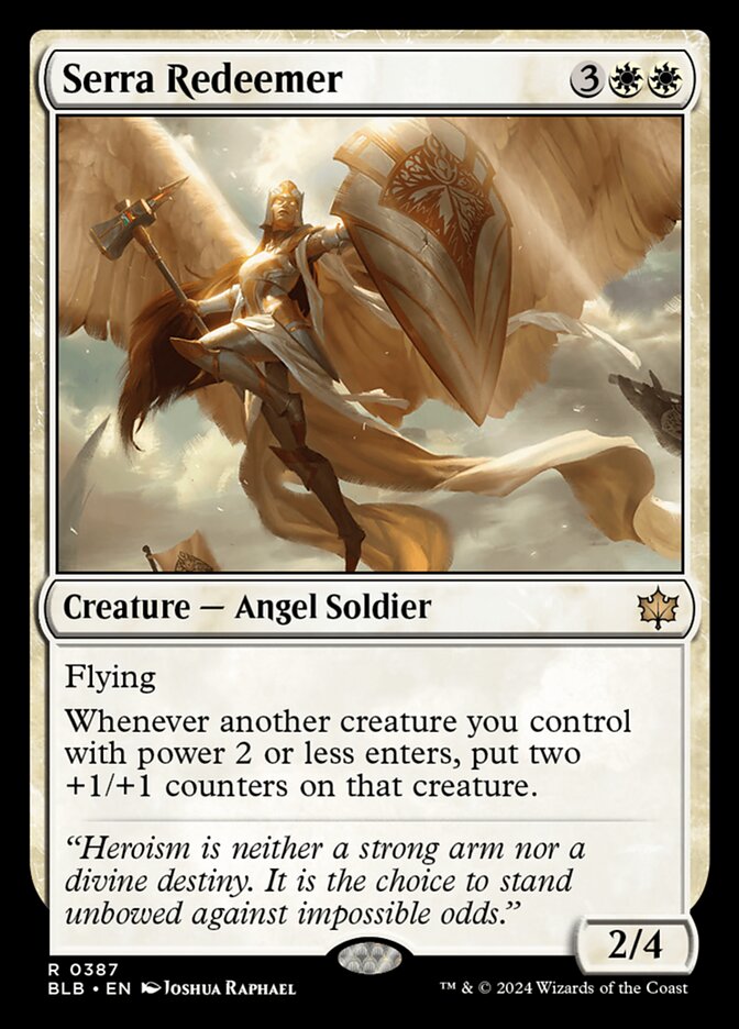 Serra Redeemer 387/281 (Bloomburrow)  | Good Games Morley