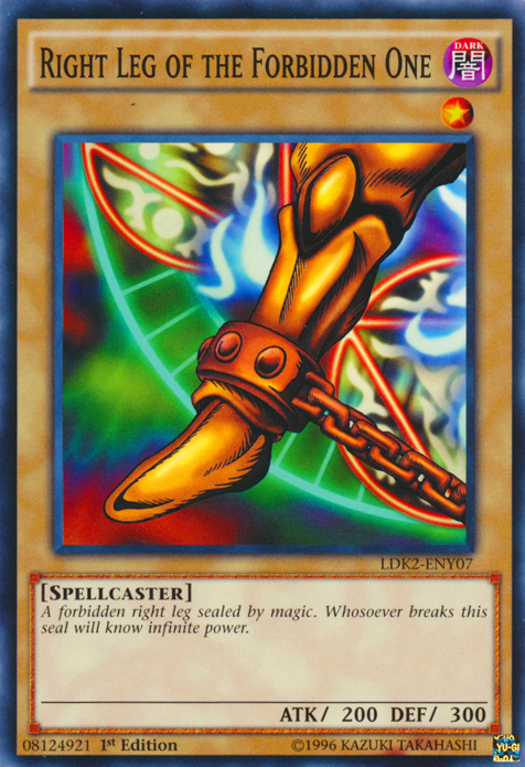 Right Leg of the Forbidden One [LDK2-ENY07] Common | Good Games Morley