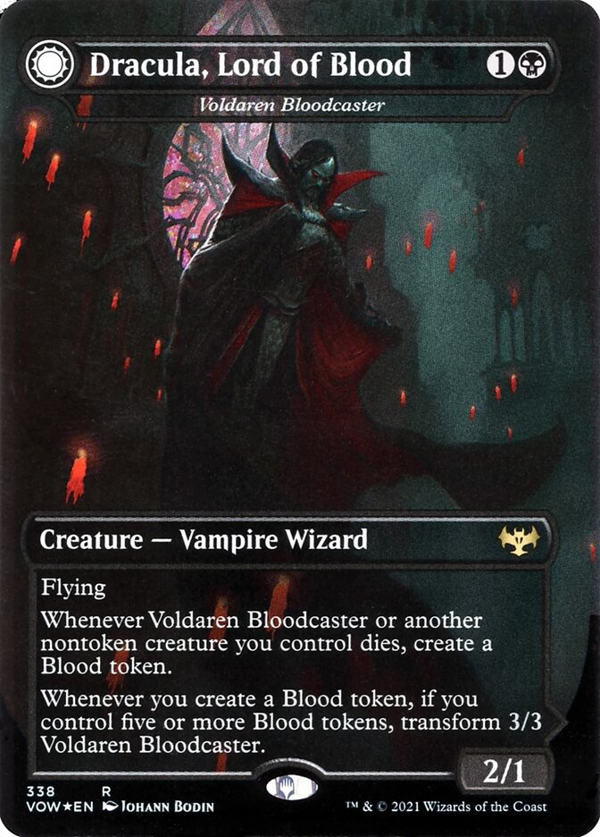 Voldaren Bloodcaster // Bloodbat Summoner 338 (Innistrad: Crimson Vow)  | Good Games Morley